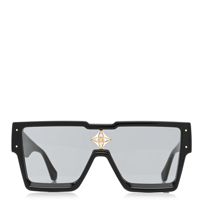 Louis Vuitton Acetate Swarovski Crystal Cyclone Sunglasses Z1578W Black 2 of 7