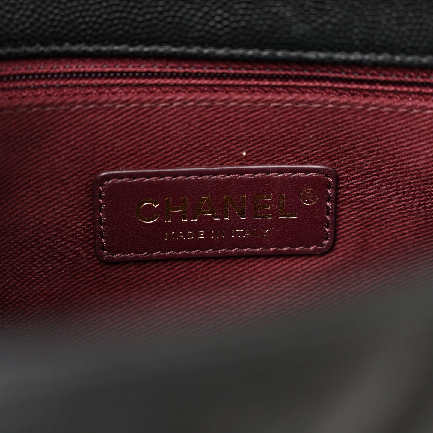 Caviar Quilted Small Coco Handle Flap Black