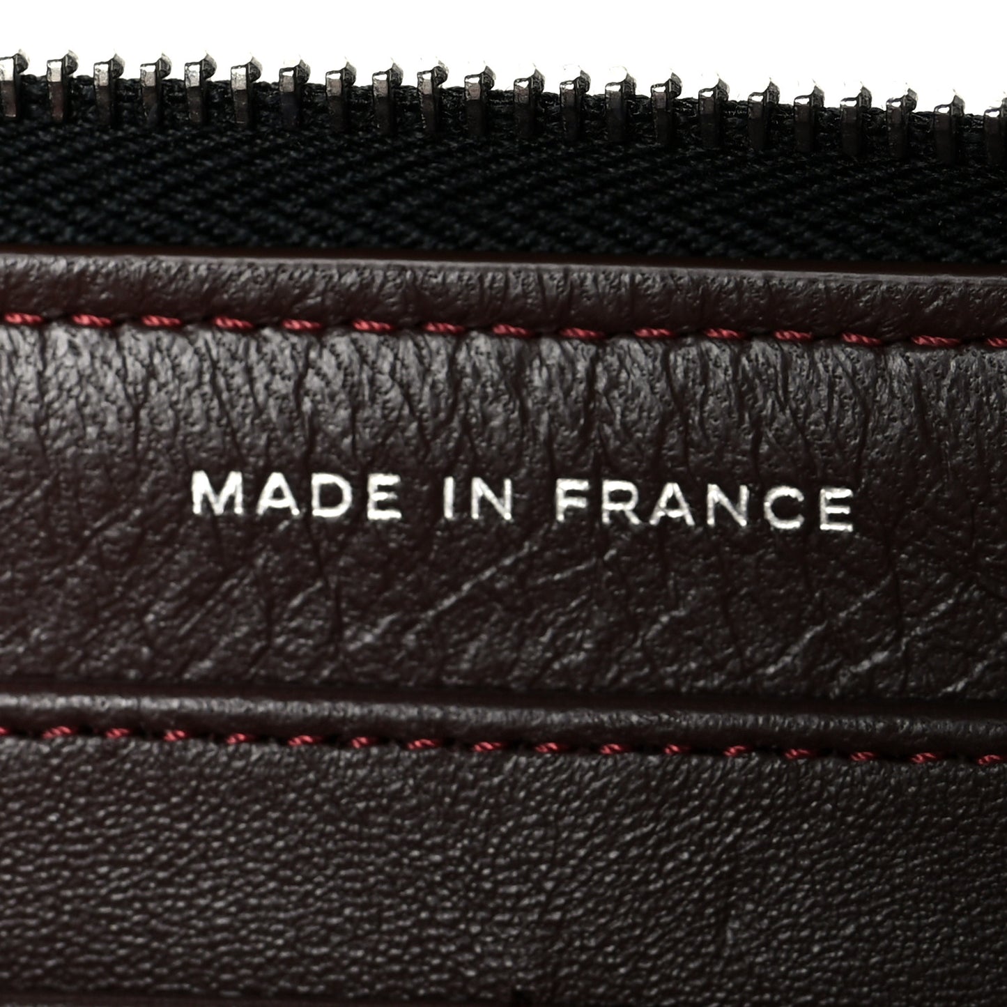Lambskin Quilted Large Gusset Zip Around Wallet Black