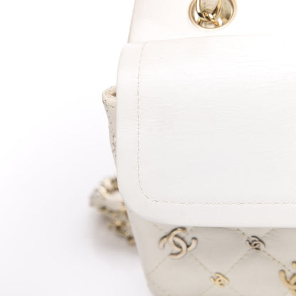 Chanel Calfskin CC Punk 2.55 Reissue 224 Flap White 9 of 14