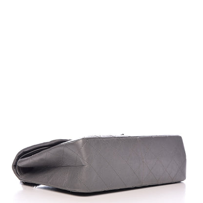 Chanel Aged Calfskin Quilted 2.55 Reissue 227 Flap Grey 4 of 12