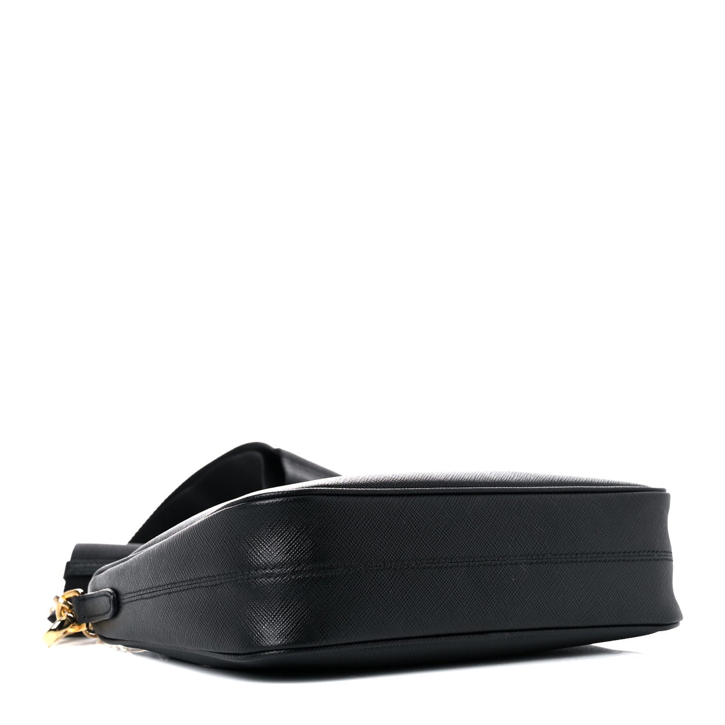 Saffiano Lux Re-Edition 2005 Shoulder Bag Black