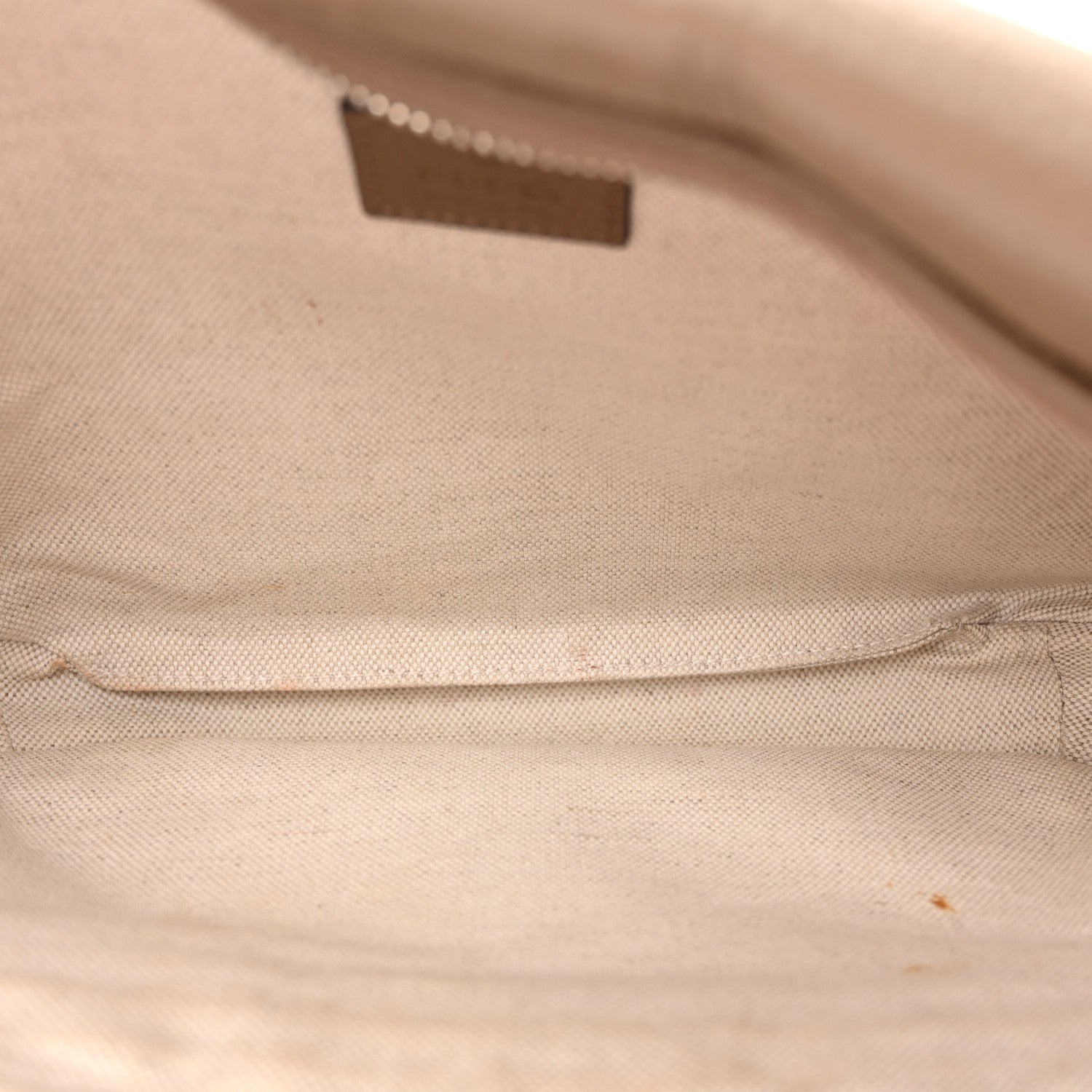 Gucci Piuma Calfskin Jumbo GG Embossed Pocket Belt Bag  Good Taupe 5 of 9