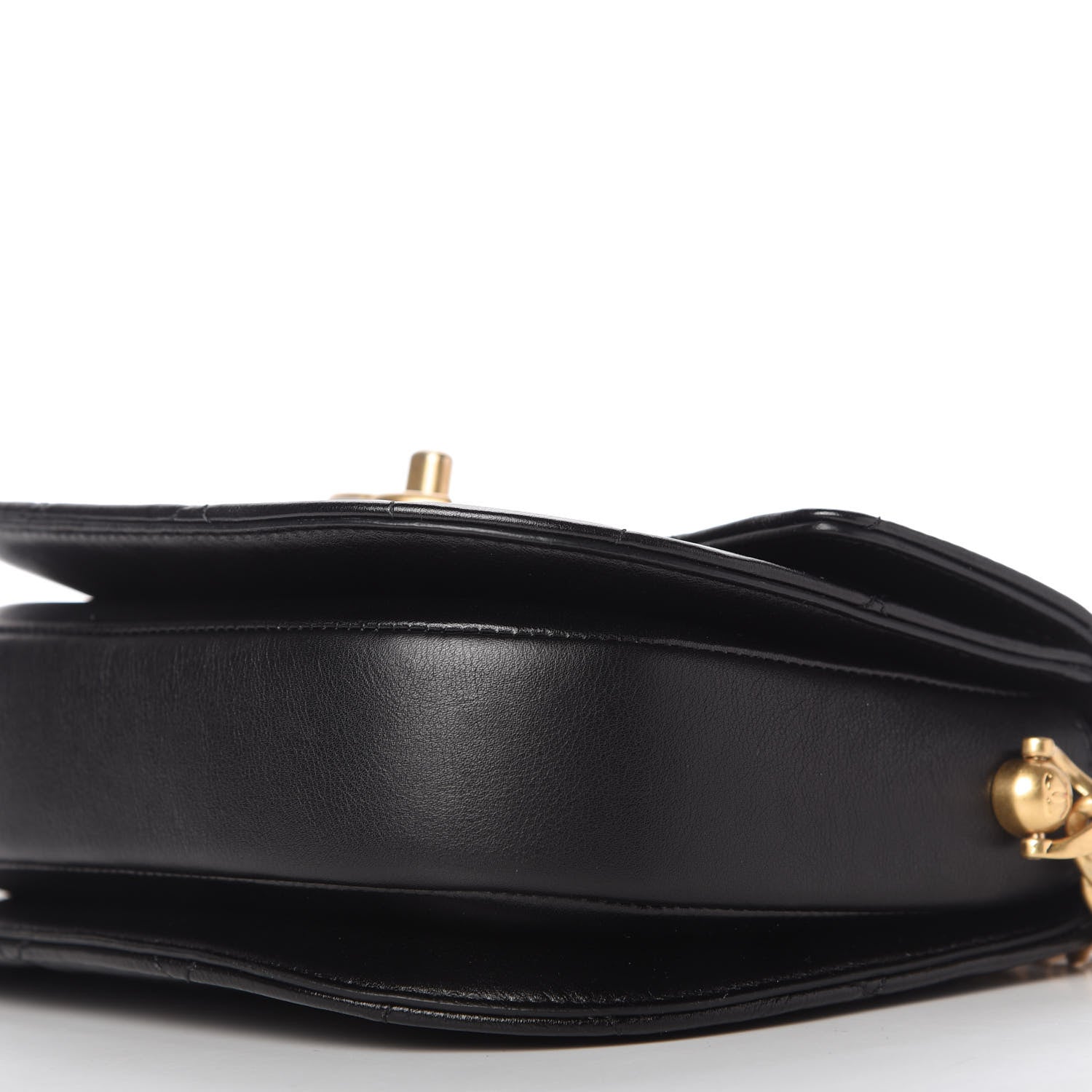 Chanel Calfskin Quilted Moon Messenger Black 7 of 10