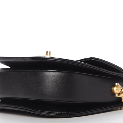 Chanel Calfskin Quilted Moon Messenger Black 7 of 10