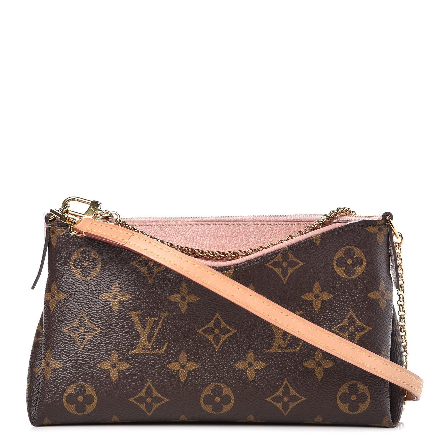 Monogram Pallas Clutch Rose Poudre