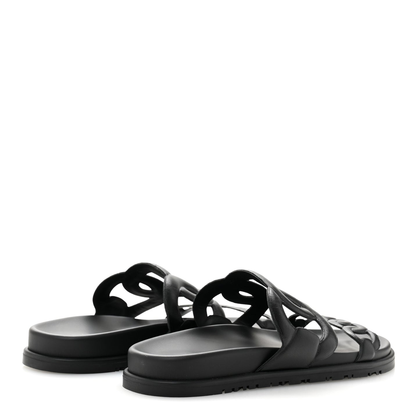 Nappa Extra Sandals 38 Black