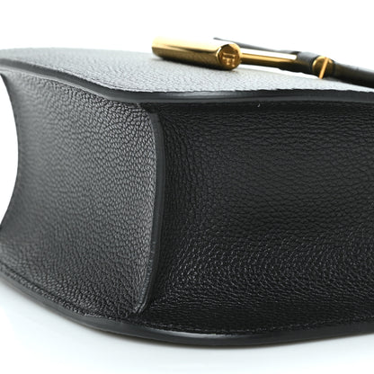 Tom Ford Calfskin Small T Clasp Tara Crossbody Bag Black 8 of 9
