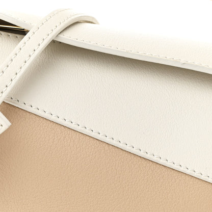 Loewe Calfskin Mini Puzzle Edge Bag Soft White Paper Craft 8 of 11