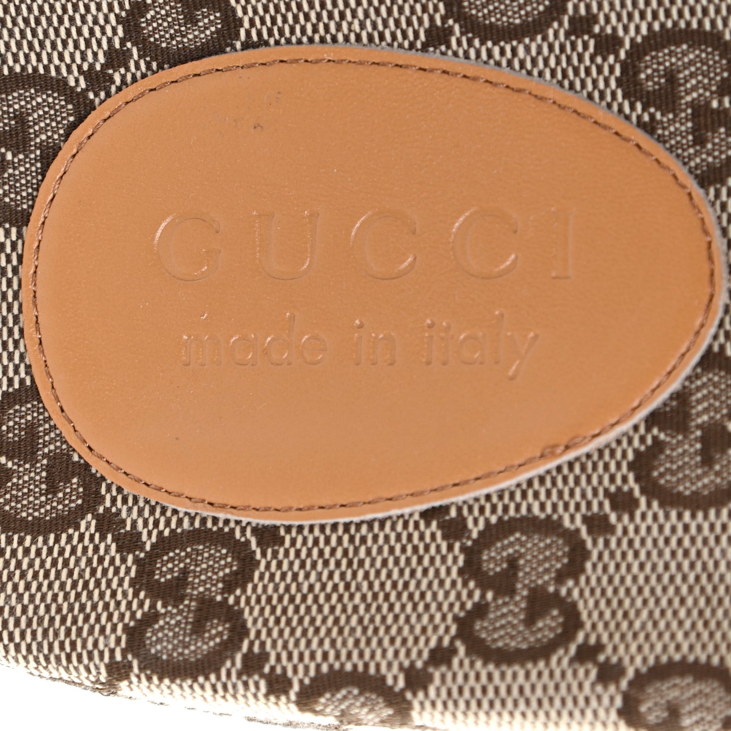 Canvas GG Monogram Mens Slide Sandals 10 Beige