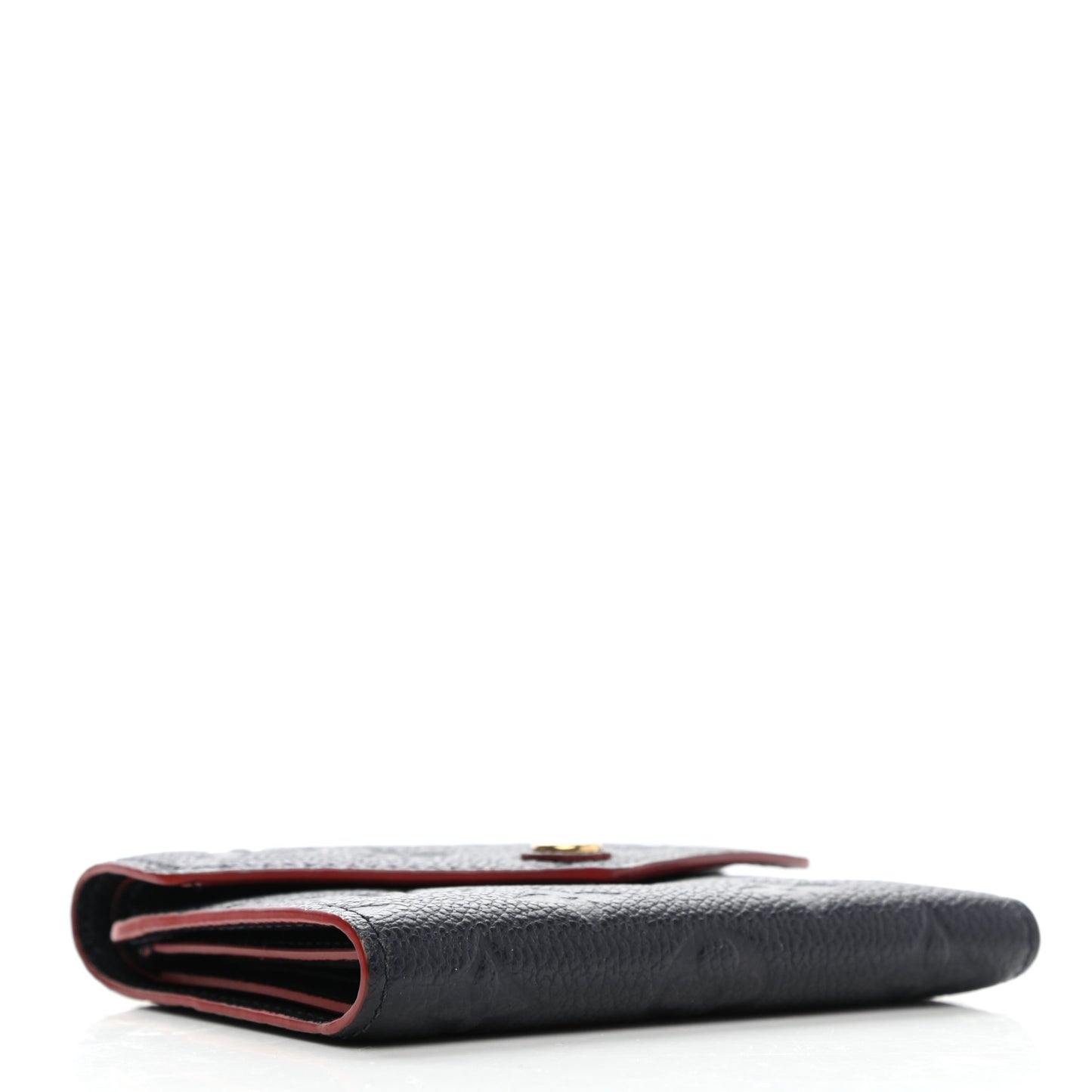 Empreinte Victorine Wallet Marine Rouge