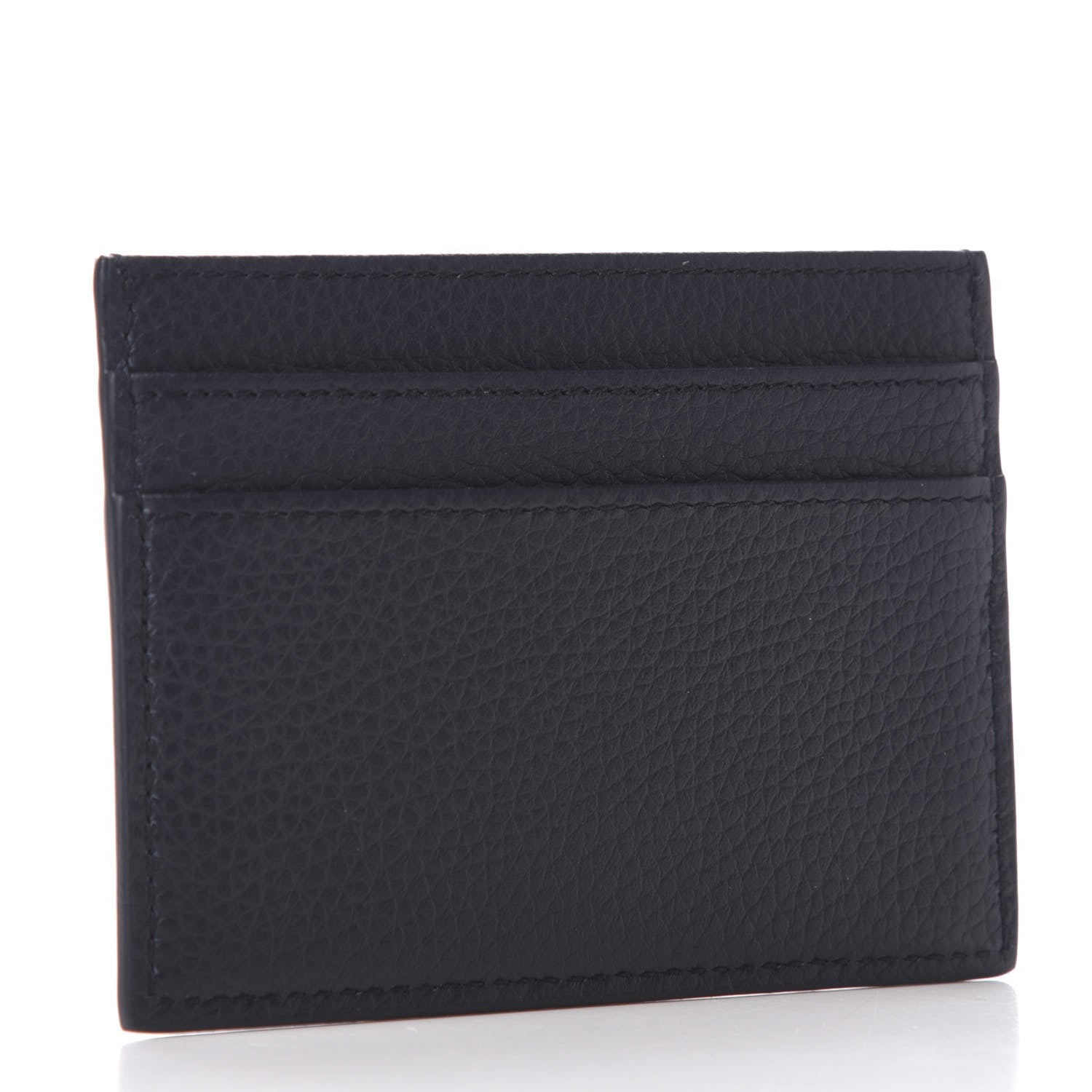 Christian Dior X AIR JORDAN Grained Calfskin Card Holder Bleu 3 of 6