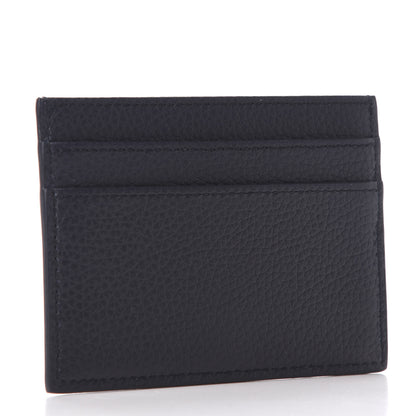 Christian Dior X AIR JORDAN Grained Calfskin Card Holder Bleu 3 of 6