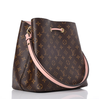 Louis Vuitton Monogram Neonoe MM Rose Poudre 3 of 9
