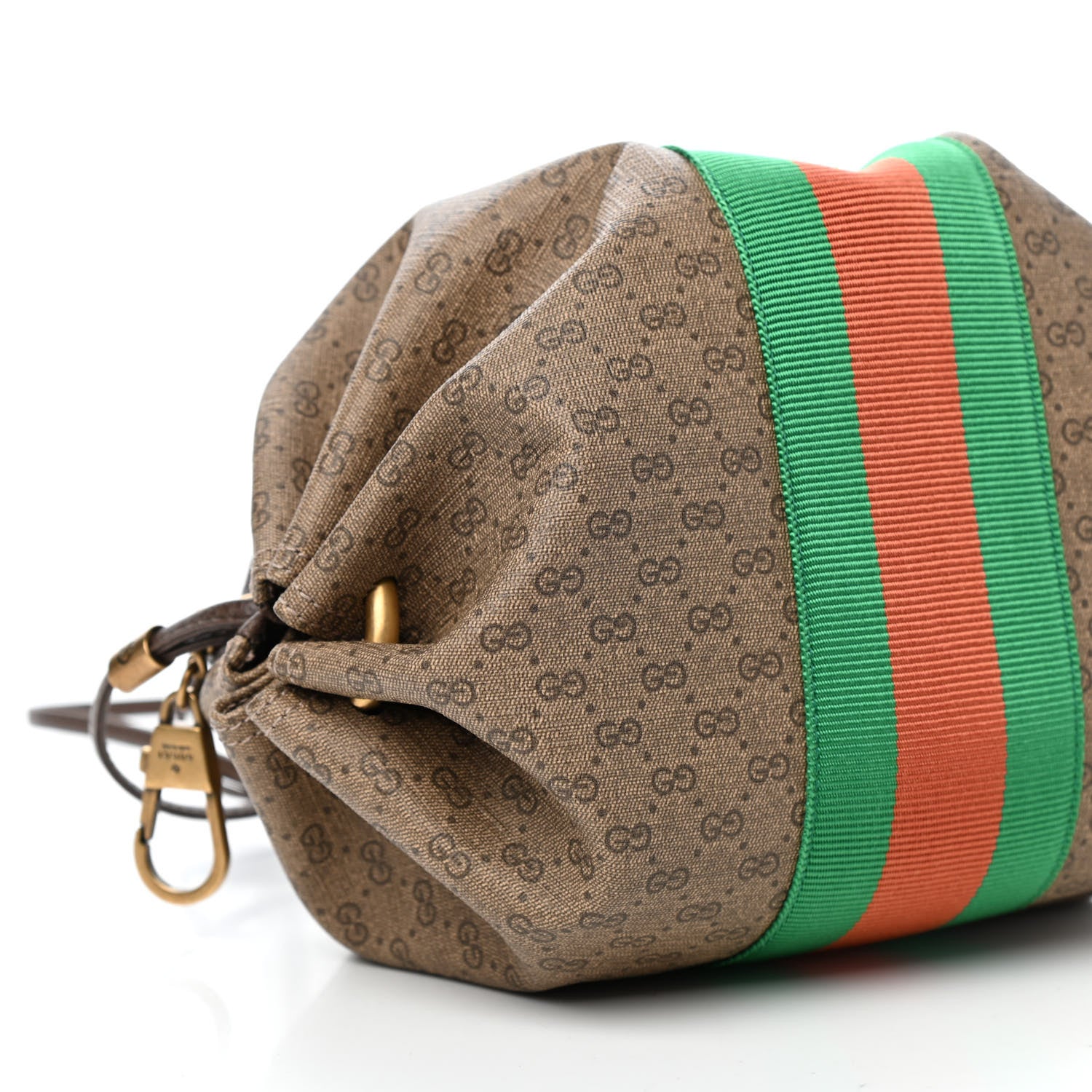 Gucci Mini Vintage GG Supreme Monogram Web Butterfly New Candy Crossbody Beige New Acero 7 of 8