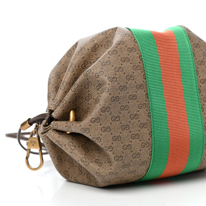 Gucci Mini Vintage GG Supreme Monogram Web Butterfly New Candy Crossbody Beige New Acero 7 of 8