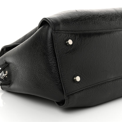 Mulberry High Shine Calfskin Iris Tote Black 8 of 11