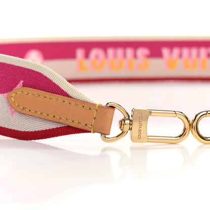 Louis Vuitton Jacquard Speedy Bandouliere 20 Shoulder Strap Fuchsia 5 of 7