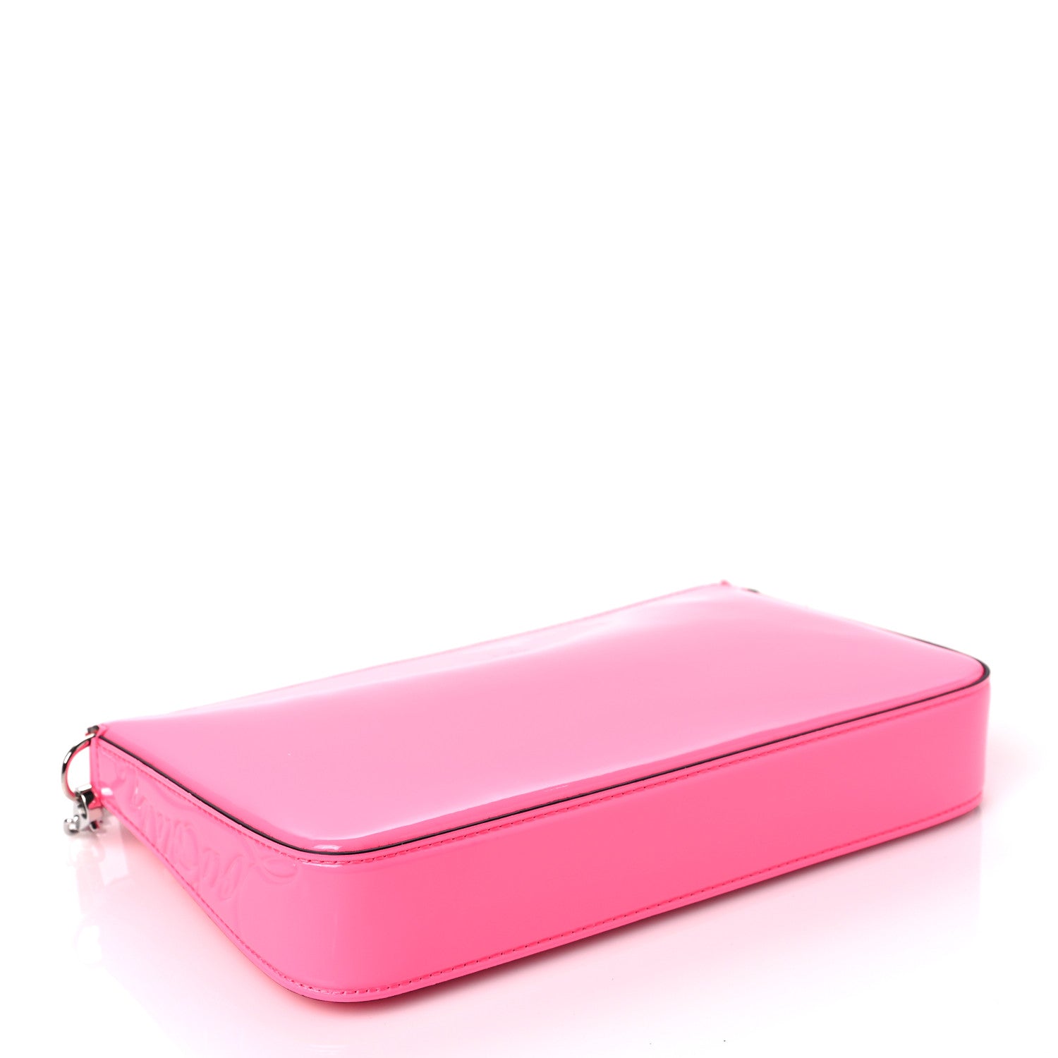 Christian Louboutin Patent Loubila Chain Clutch Piou Piou 3 of 5