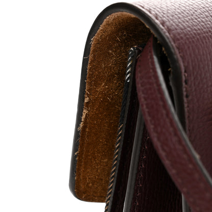 Burberry Derby Calfskin House Check Small Macken Crossbody Bag Mahogany Red 13 of 16