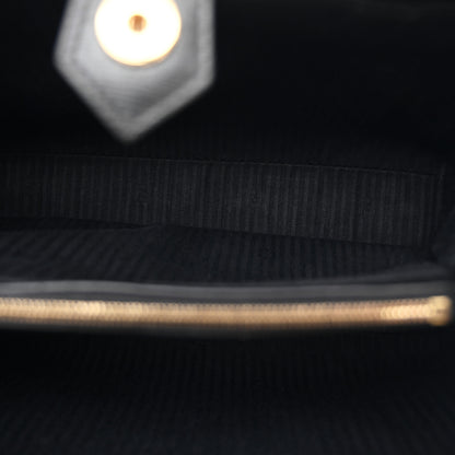 Fendi Vitello Dolce Century Petite 2Jours Tote Black 5 of 11