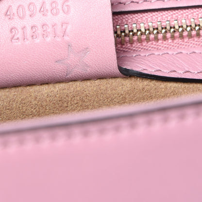 Gucci Moon Calfskin Medium Padlock Shoulder Bag Carmine Rose 7 of 10