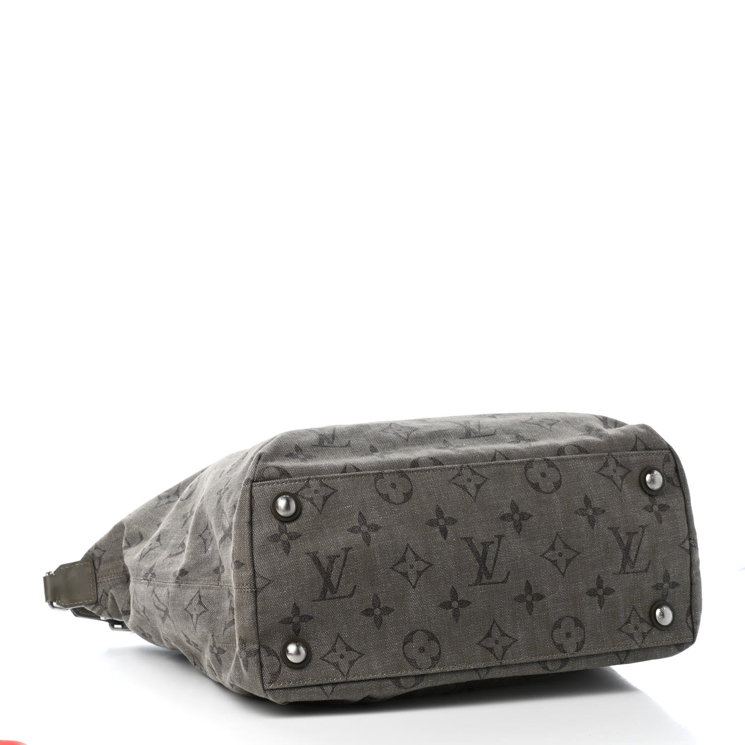 Louis Vuitton Monogram Denim Impression Besace GM Kaki Fonce 3 of 4