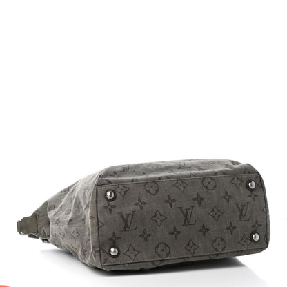 Louis Vuitton Monogram Denim Impression Besace GM Kaki Fonce 3 of 4