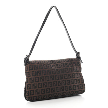 Fendi Zucchino Baguette Brown 5 of 18