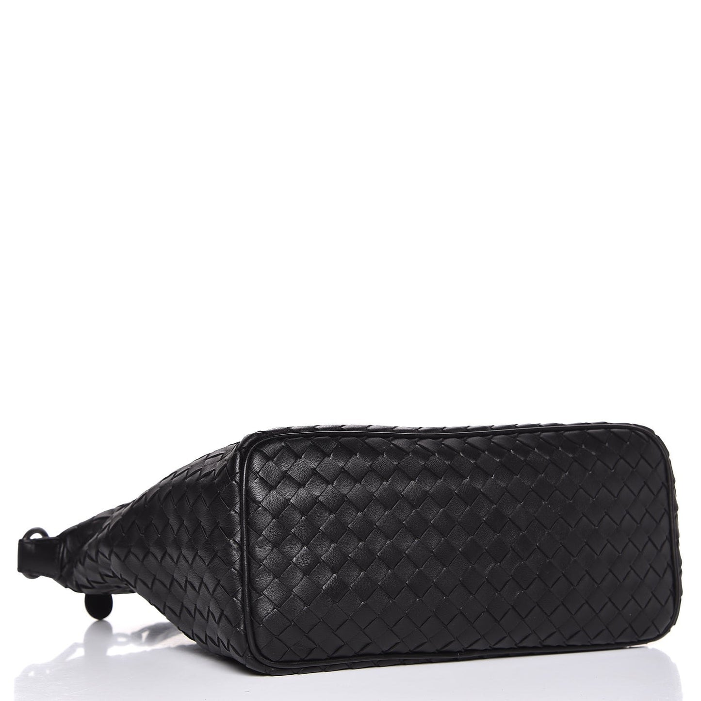 Nappa Intrecciato Small Shoulder Bag Nero Black