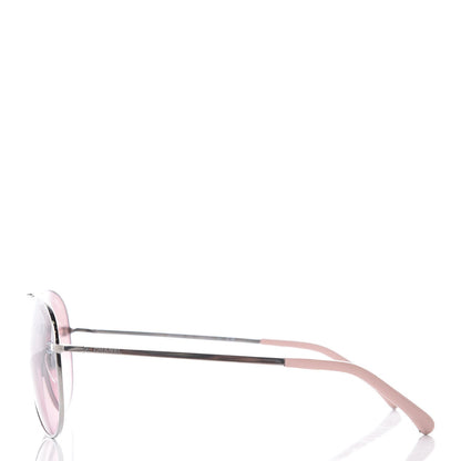 Chanel CC Aviator Sunglasses 4189-T-Q Pink 3 of 8