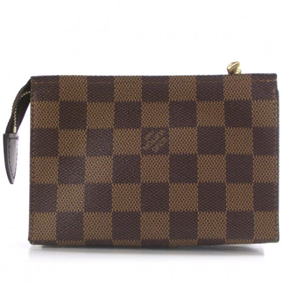 Damier Ebene Toiletry Pouch 15