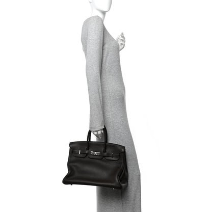 Hermes Togo BIRKIN 35 Chocolate 2 of 11