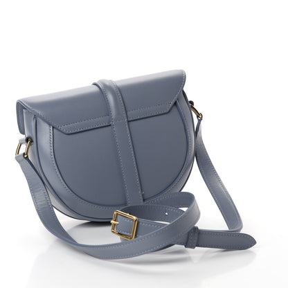 Celine Natural Calfskin Besace Small 16 Arctic Blue 3 of 10