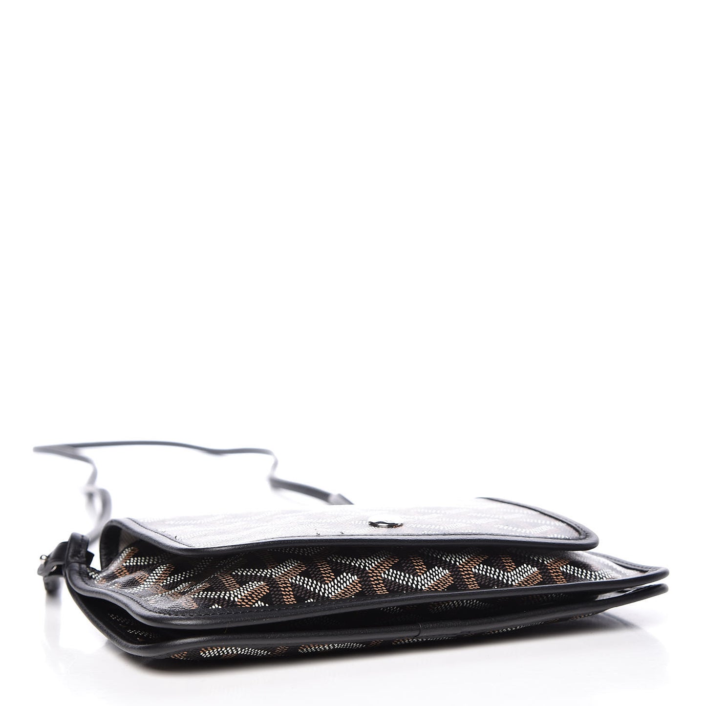 Goyardine Plumet Wallet Clutch Black