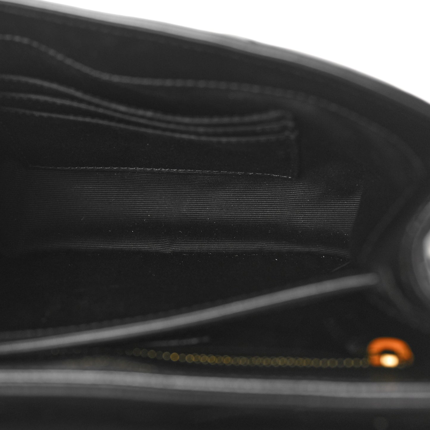 Calfskin Y Quilted Monogram Toy Loulou Crossbody Bag Black
