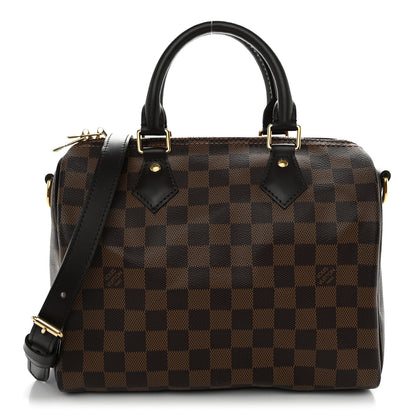 Louis Vuitton Damier Ebene Speedy Bandouliere 25 1 of 9