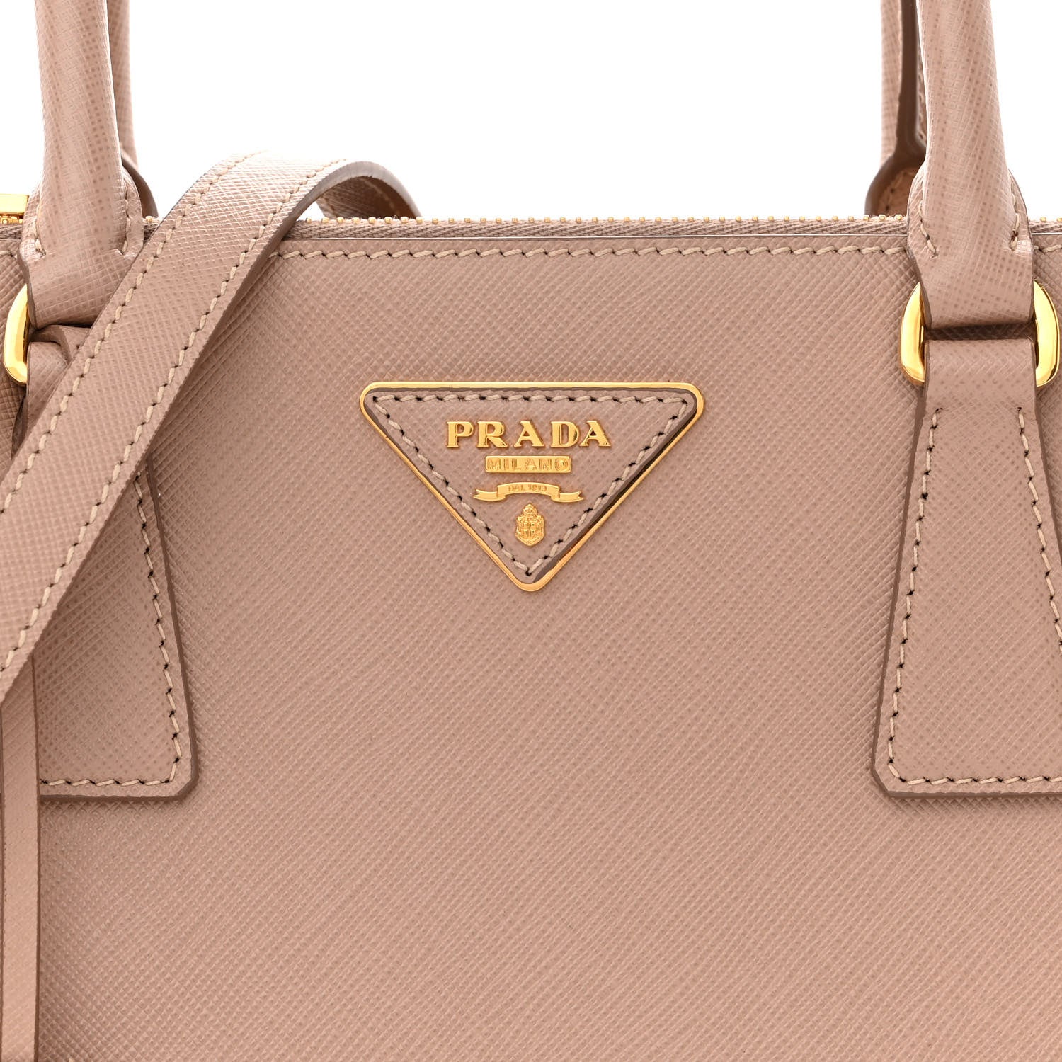 Prada Saffiano Lux Small Galleria Double Zip Tote Cipria 8 of 10