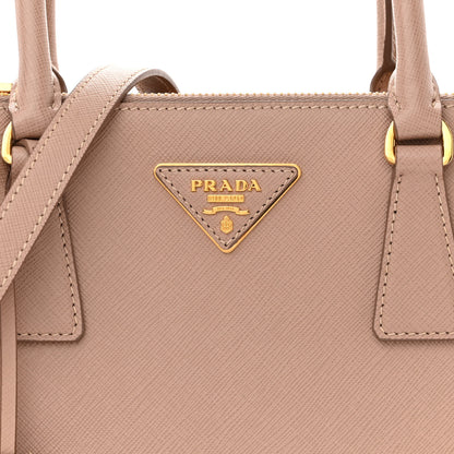 Prada Saffiano Lux Small Galleria Double Zip Tote Cipria 8 of 10