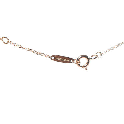 Tiffany 18K Rose Gold Diamond Mini Heart Pendant Necklace 7 of 8