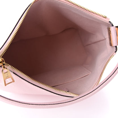 Louis Vuitton Empreinte Monogram Giant By The Pool Marshmallow Hobo PM Bouton De Rose 5 of 11