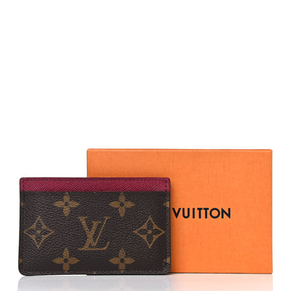Louis Vuitton Monogram Card Holder Fuchsia 9 of 9