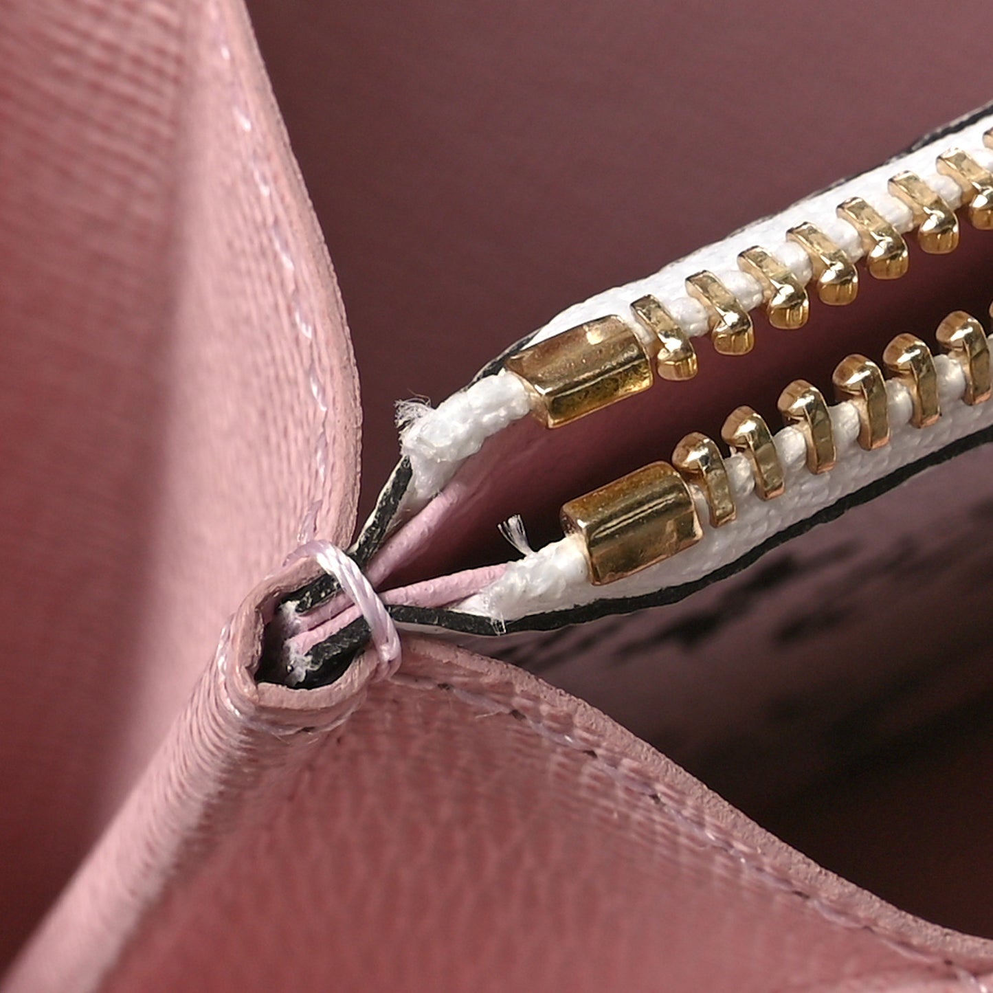 Monogram Giant Zippy Wallet Rouge Rose