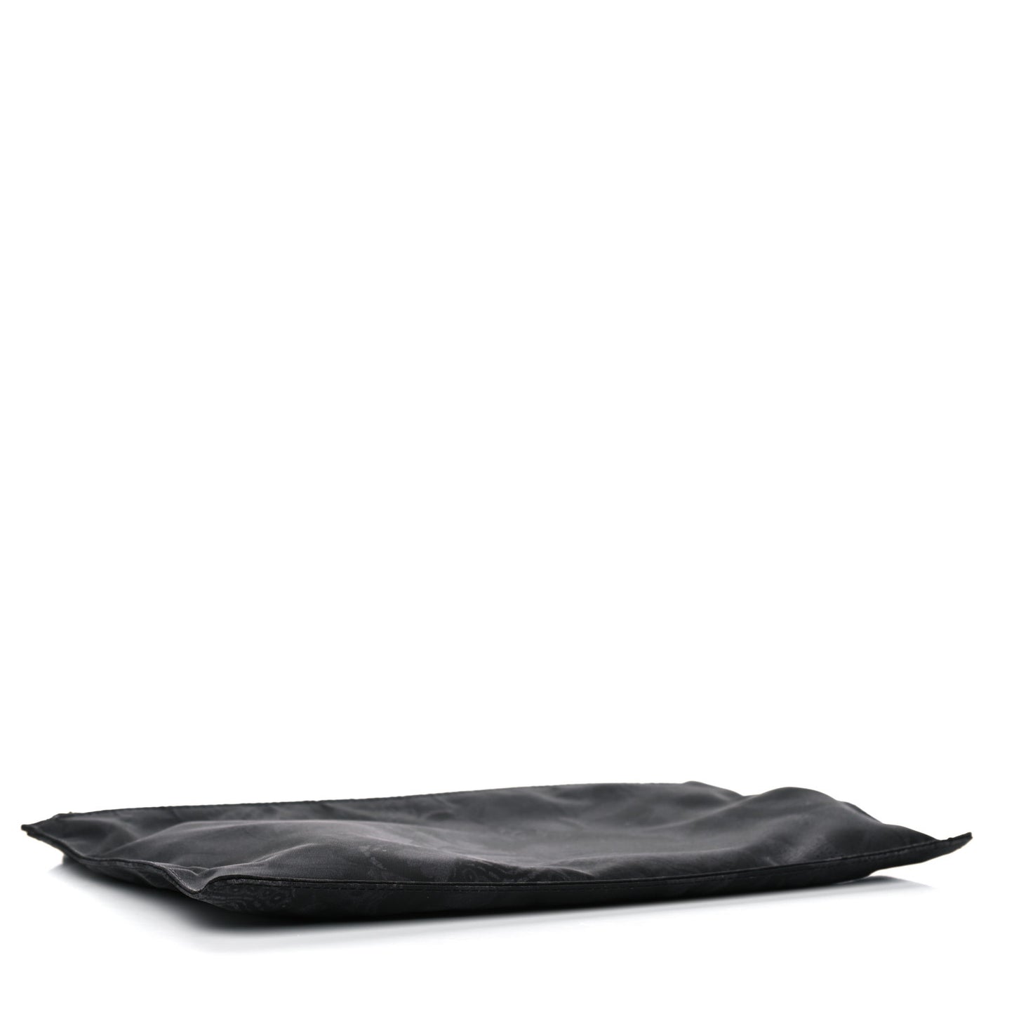 Nylon Camubutterfly Rockstud Zip Pouch Black