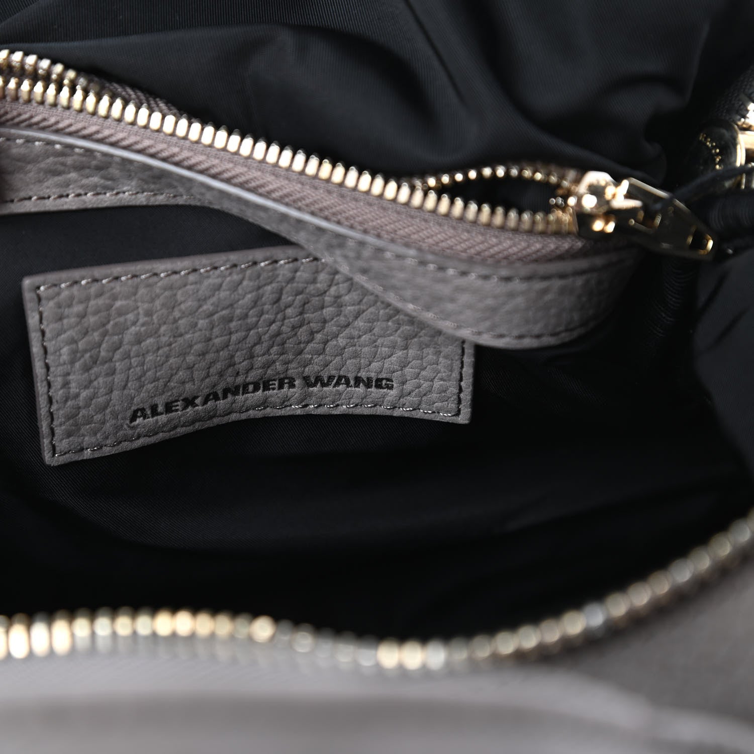 Alexander Wang Nubuck Rockie Elephant Pale Gold Hardware 8 of 9