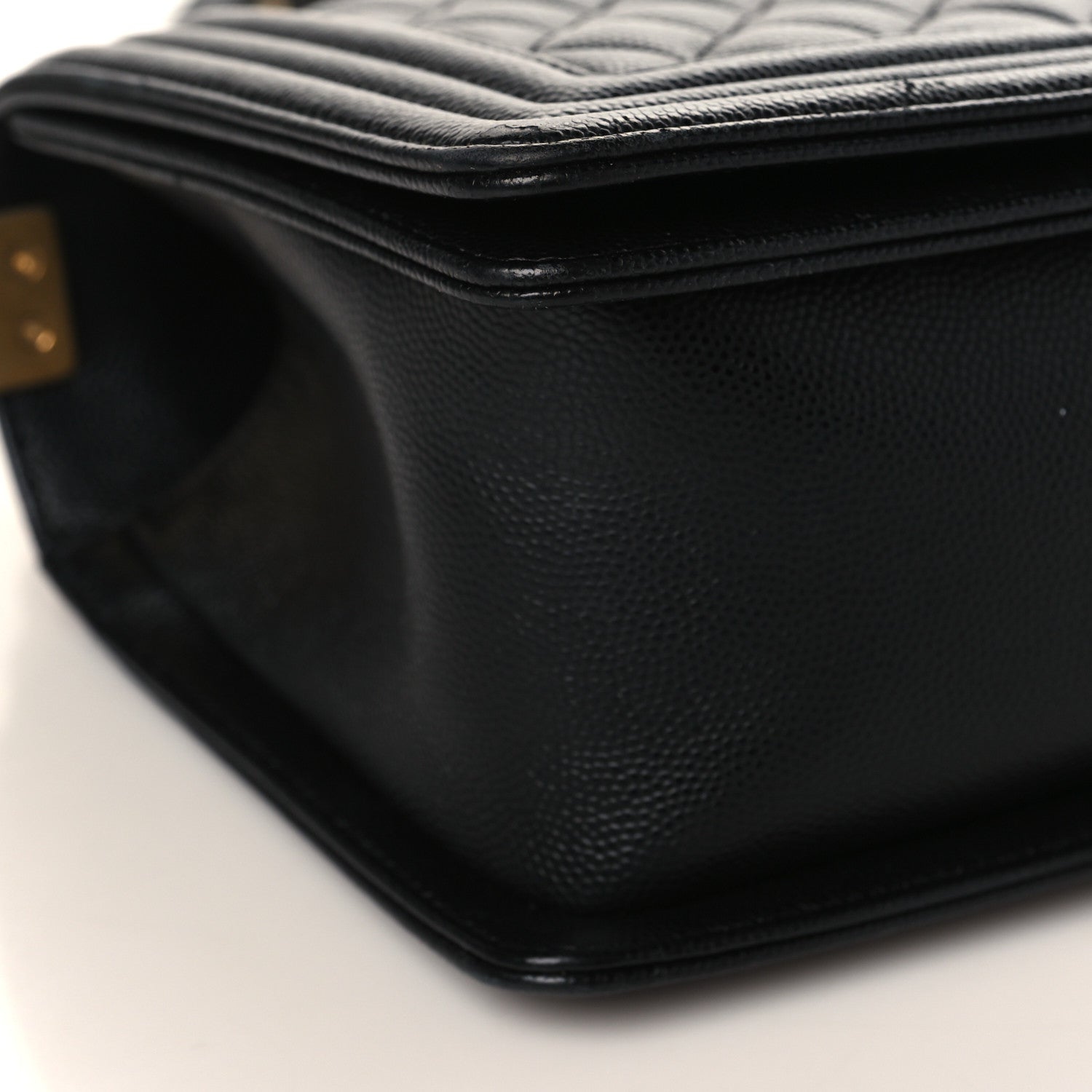 Chanel Caviar Quilted Medium Boy Flap Black 7 of 8