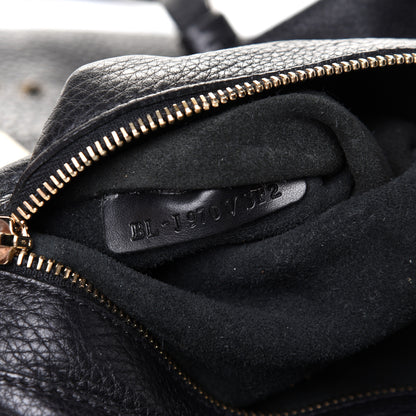 Valentino Garavani Pebbled Calfskin Medium Rockstud Tote Black 12 of 20