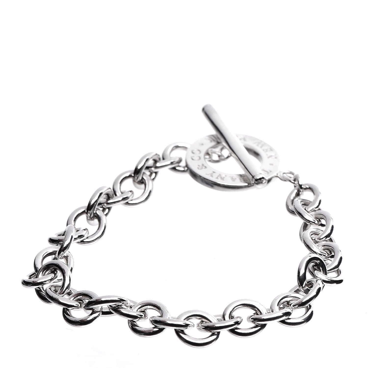 Tiffany Sterling Silver Toggle Bracelet 3 of 6