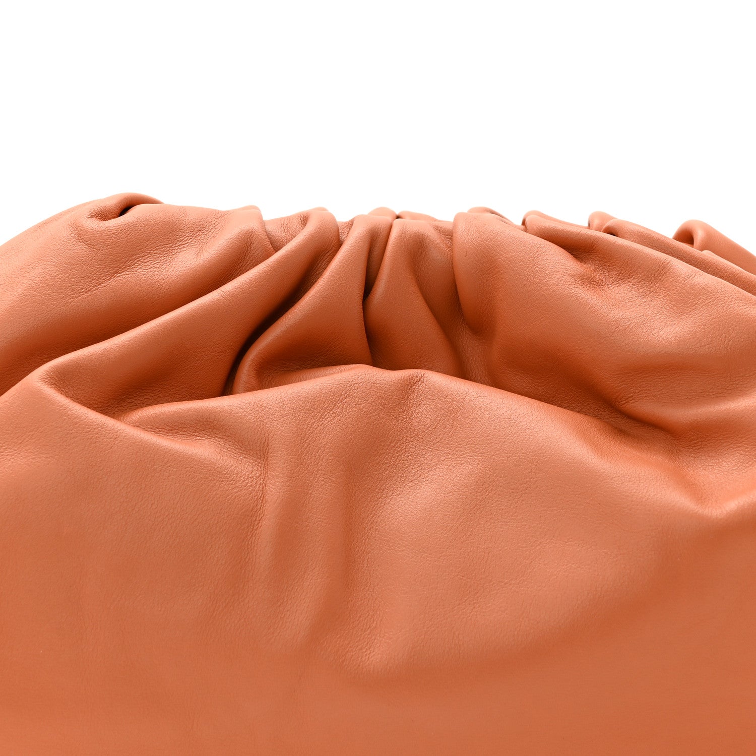 Bottega Veneta Smooth Butter Calf The Pouch Oversized Clutch Clay 8 of 10