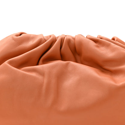Bottega Veneta Smooth Butter Calf The Pouch Oversized Clutch Clay 8 of 10